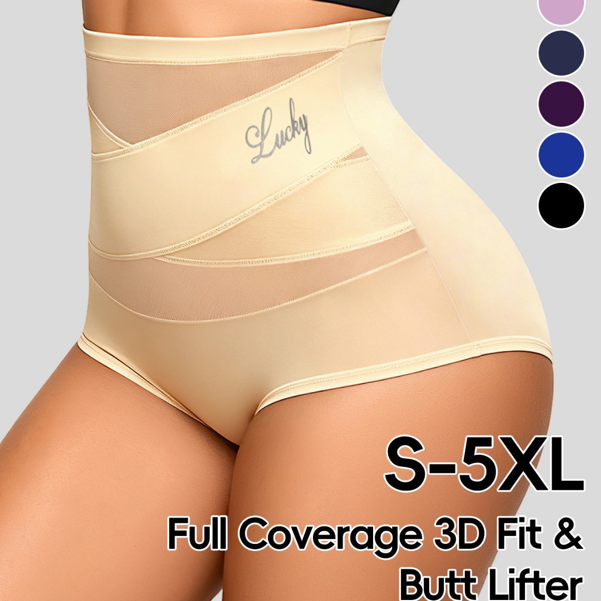 Shapewear Bodysuit Firm - High Waist Tummy Control Shapewear plus