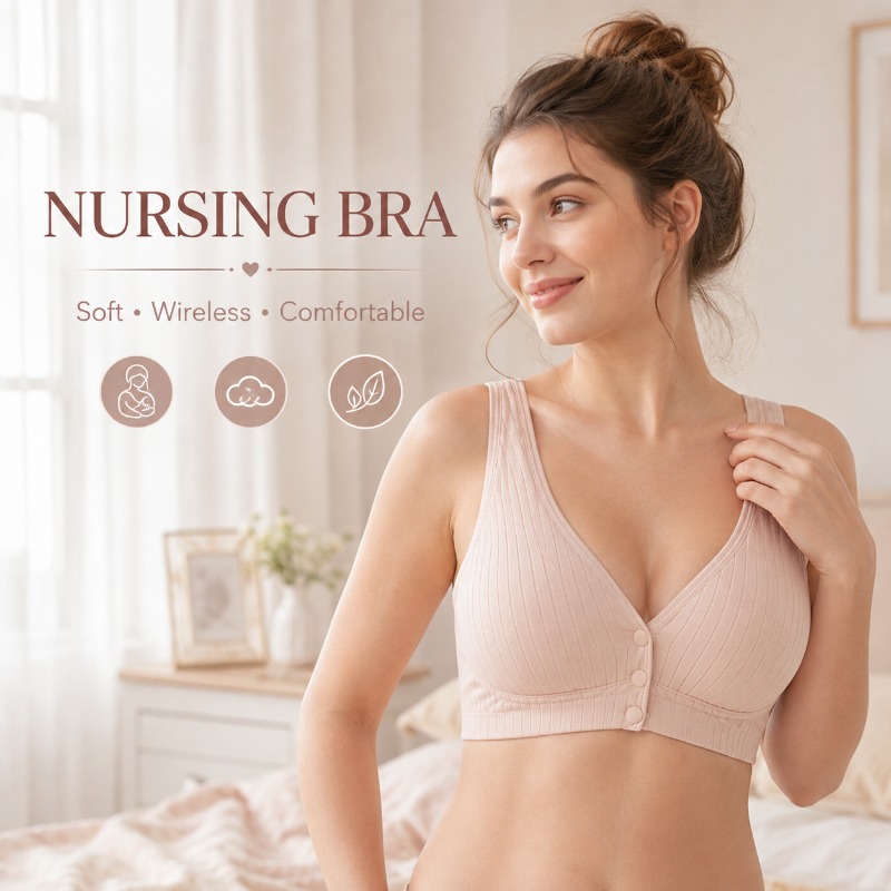 Women's Nursing Bra Maternity  - Nursing Bra Sleep 评论和价格