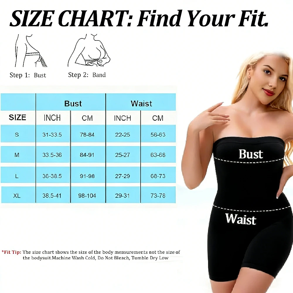 1PCS Seamless Mid Thigh Jumpsu - Shapewear Bodysuit Firm 评论和价格