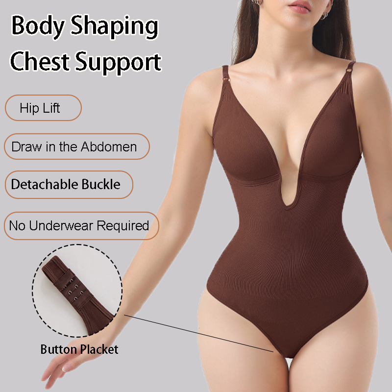 Women's Seamless Shapewear Bac - Shapewear Bodysuit Firm 评论和价格