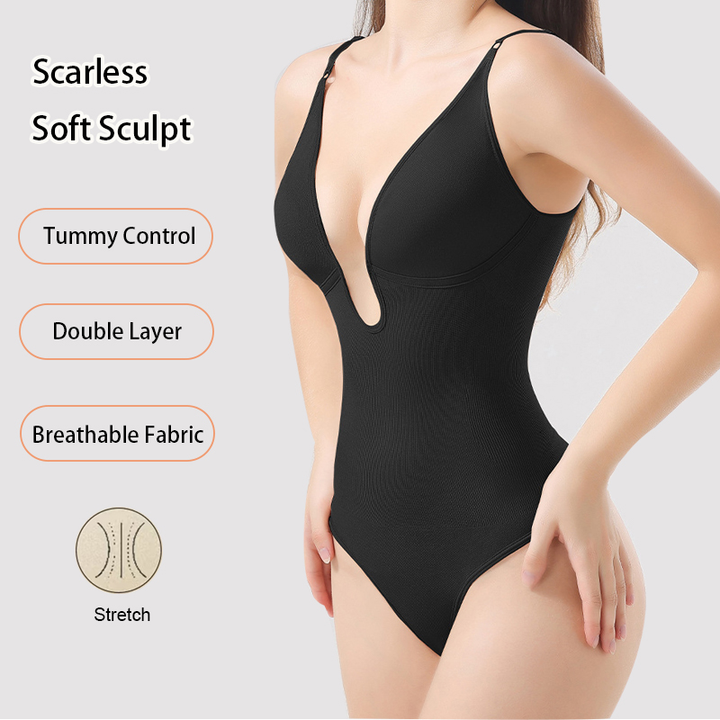 Women's Seamless Shapewear Bac - Shapewear Bodysuit Firm 评论和价格