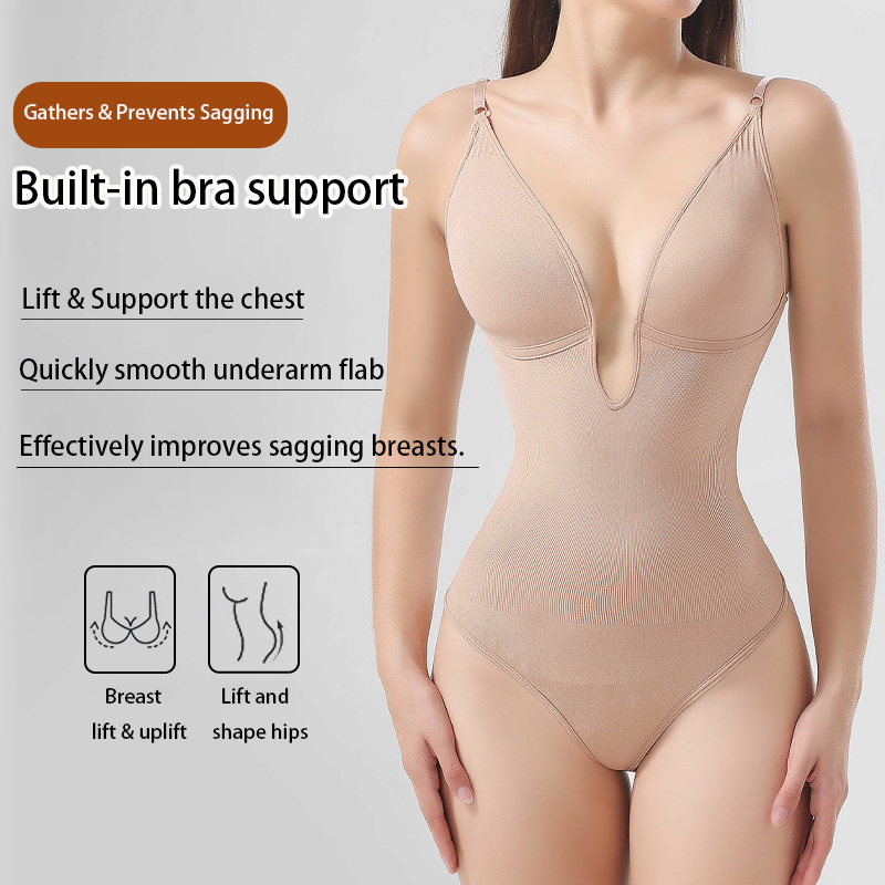 Women's Seamless Shapewear Bac - Shapewear Bodysuit Firm 评论和价格